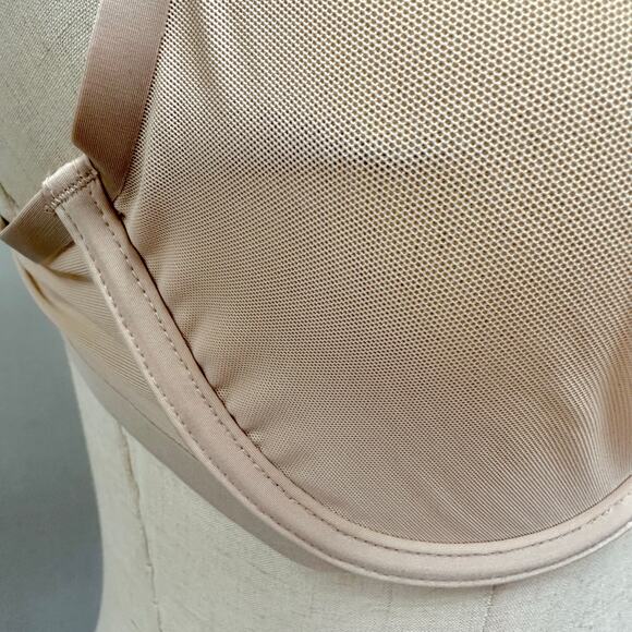 CUUP The Plunge Mesh Underwire Bra Size 36B in Taupe - Picture 16 of 16